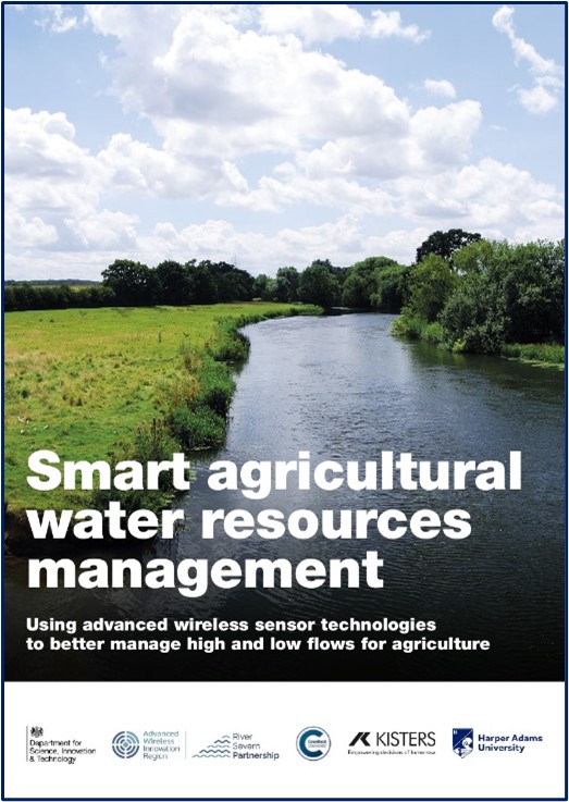 Image of the cover of a recently published booklet by the River Severn Partnership on Smart Agricultural Water Resources Management.