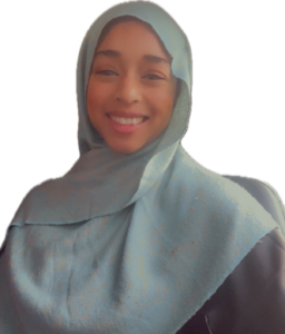 Photo of the head and shoulders of a woman.