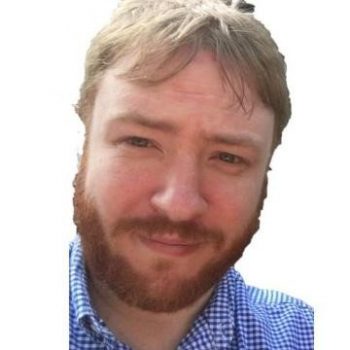 A headshot of a man,