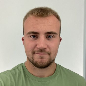 Photo of the head and shoulders of a man.